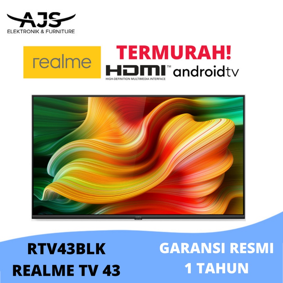 TV REALME 32 INCHI ANDROID TV GARANSI RESMI