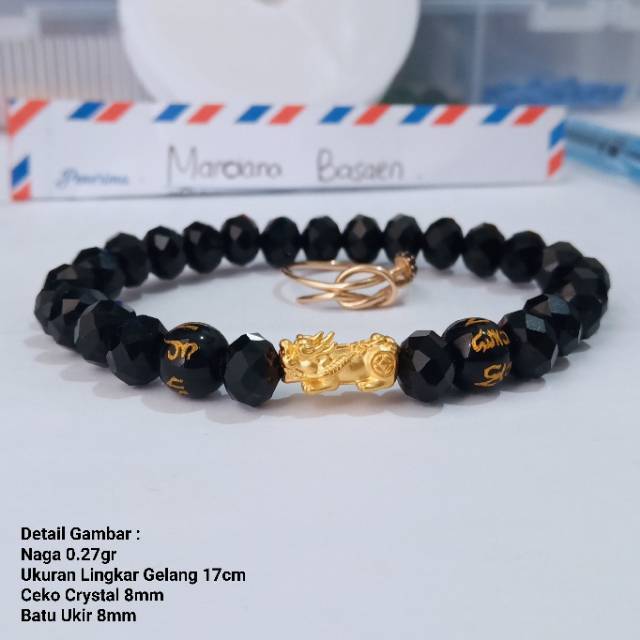 Gelang Pixiu Naga / Gelang Jillyn / Gelang Jillin / Gelang Baby Naga