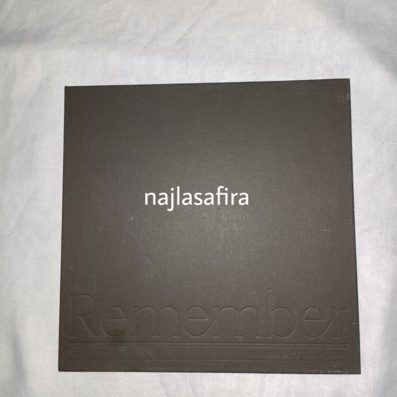 ALBUM WINNER REMEMBER [BLACK/US VER]