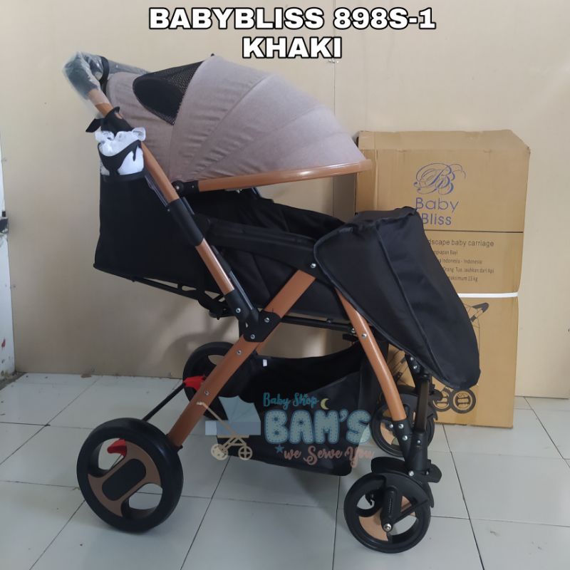 [TERMURAH CARGO JTR] Stroller Wonfuss 511 Baby Bliss 898 S Pliko Stream R Nevada 395 R Creative Most Space Baby SB 6211 6066-1 320 KADO Bayi Anak MURAH-BB 898s-1 Khaki