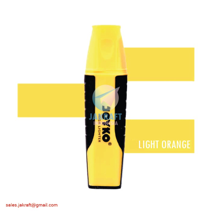 

Highlighter Stabilo Marker Penanda Warna Light Orange JOYKO HL-13