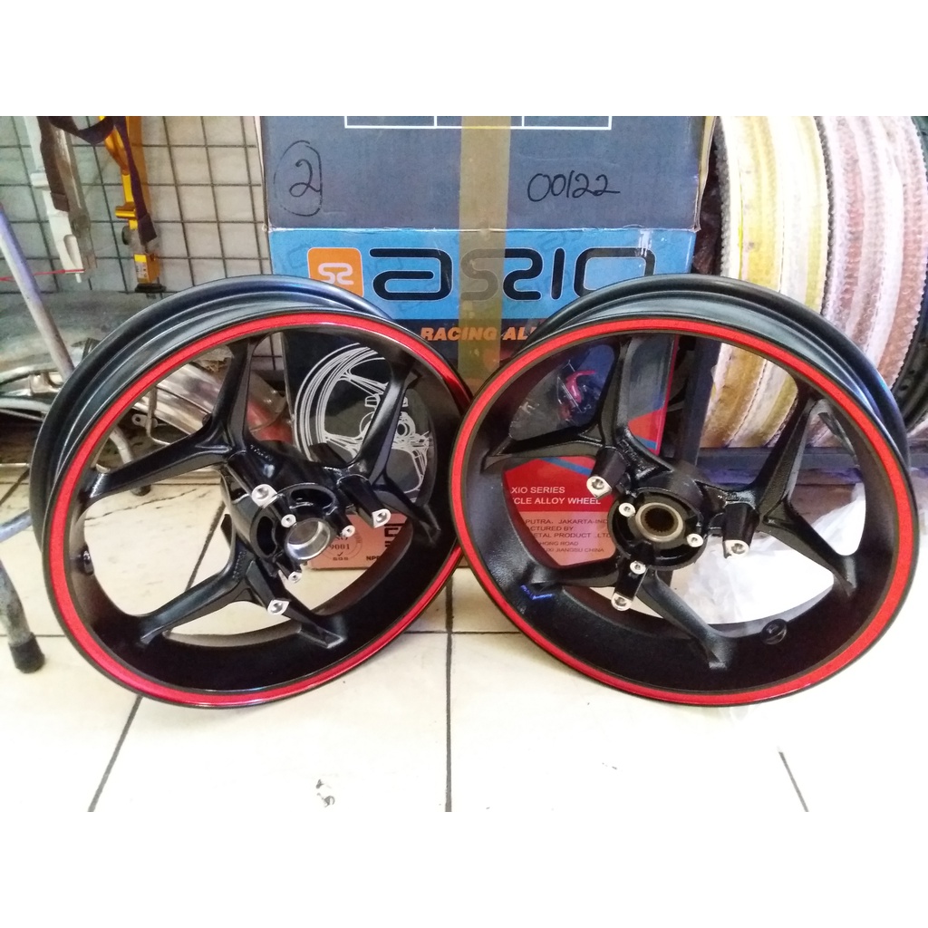 Velg N MAX tapak lebar ASSIO  ring 14