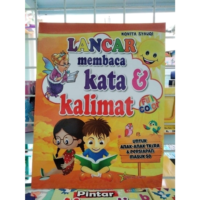 Buku PAUD TK SD Lancar Membaca Kata dan Kalimat