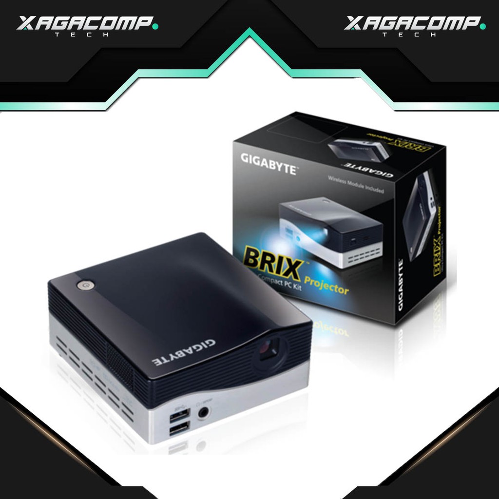 Mini PC Gigabyte GB-BXPi3-4010 (Brix Projector) - Mini PC + Proyektor Mini