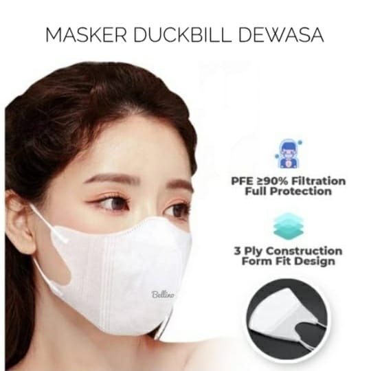 Masker Anti Debu Original Face Mask Masker Duckbill Import Masker Face Mask DUCKBILL Masker Facemask