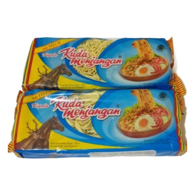 

MIE TELUR KUDA MENJANGAN 200 GRAM