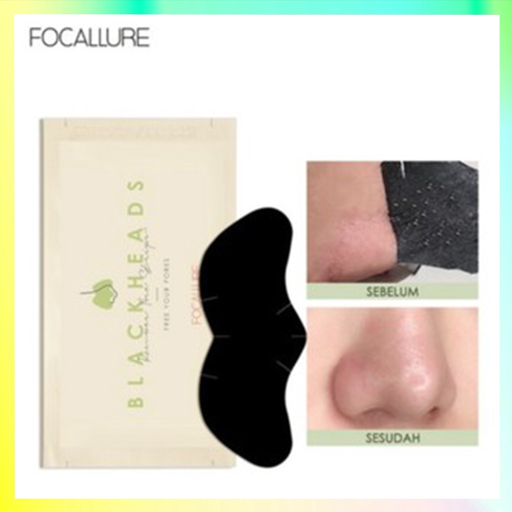 FOCALLURE Strip Pembersih Komedo / Pori-Pori Hidung Blackhead Remover