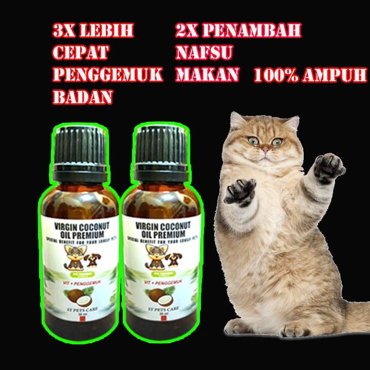 vitamin penambah nafsu makan kucing 30 ml