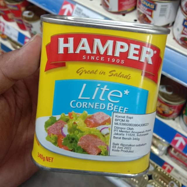 

hamper corned Beef original 340gr