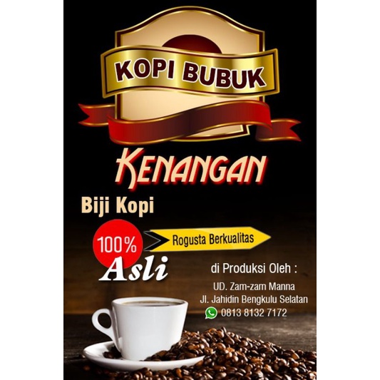 

bubuk kopi kenangan