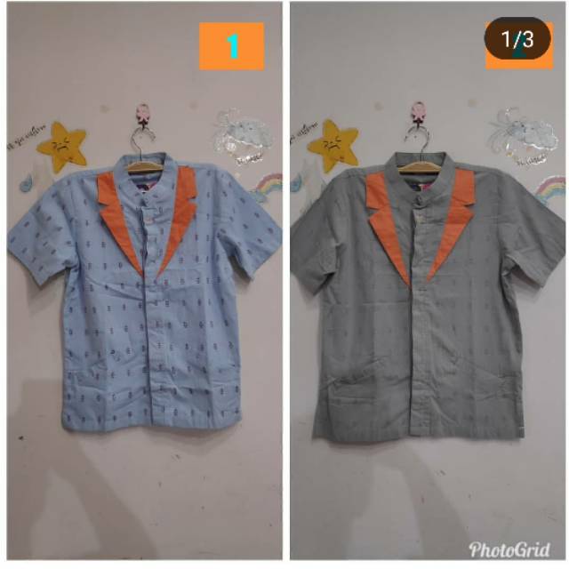 Baju muslim koko anak branded Bani Batuta Rabbani Kids size 8-9 tahun