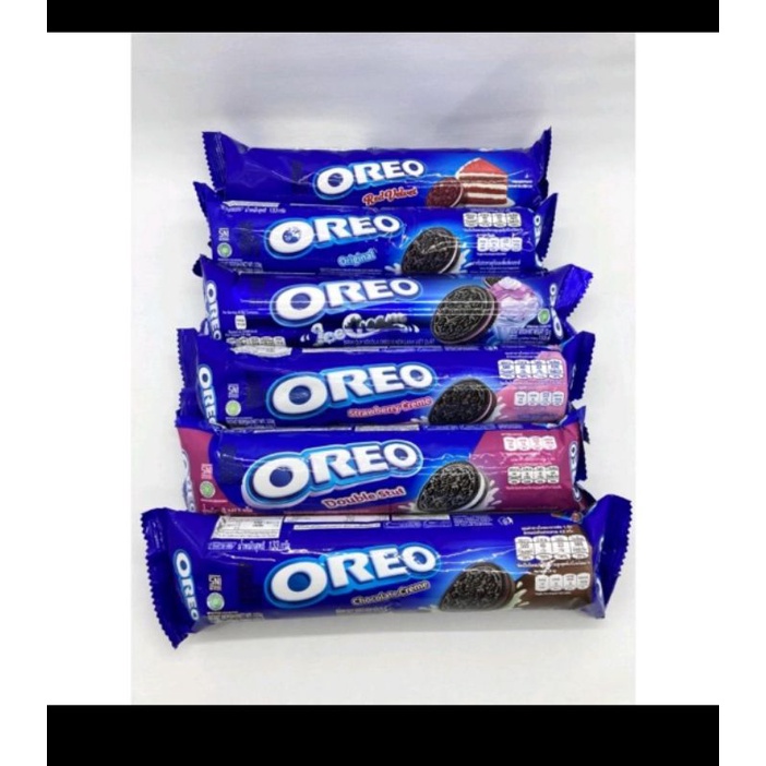 

Oreo Biskuit Roll Cream 133gram