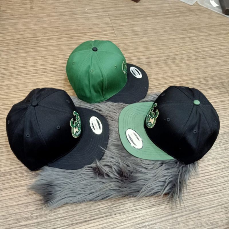 Topi Snapback Milwaukee Bucks Topi Hip Hop Premium Impor