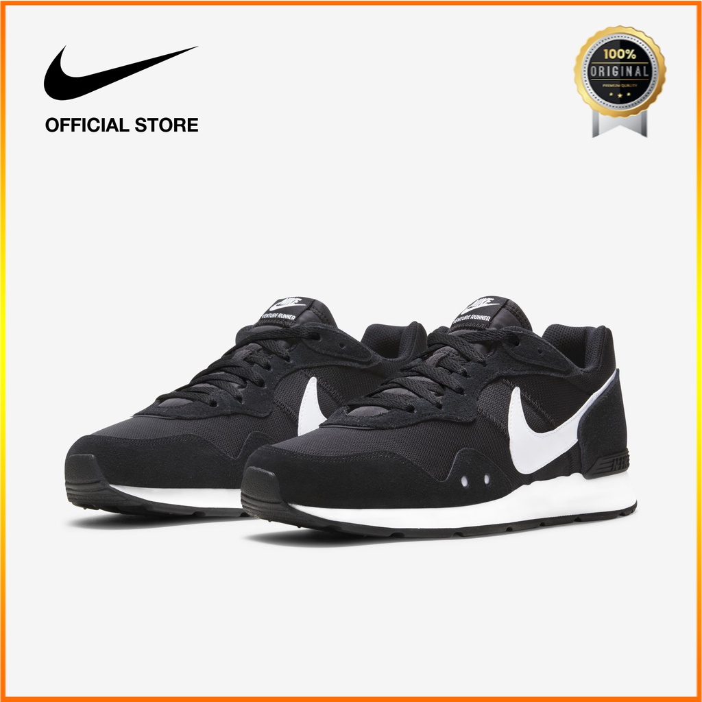 ORIGINAL Nike Sepatu Pria Venture Runner - Hitam  [CK2944-002]