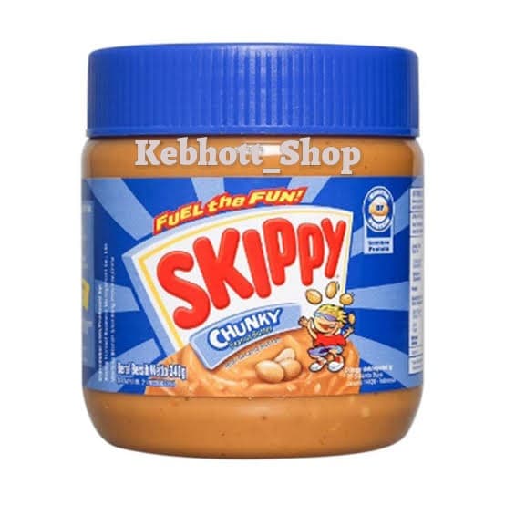 

Skippy Chunky Peanut Butter Spread 340gr | Selai Kacang Butiran Chunky
