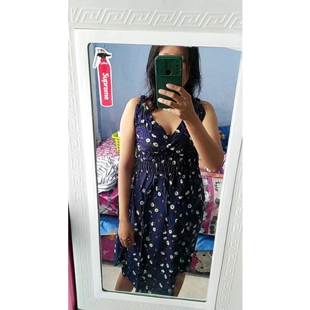 DRESS MOZA PENDEK SINGLET BALI BUMIL BUSUI ANEKA MOTIF