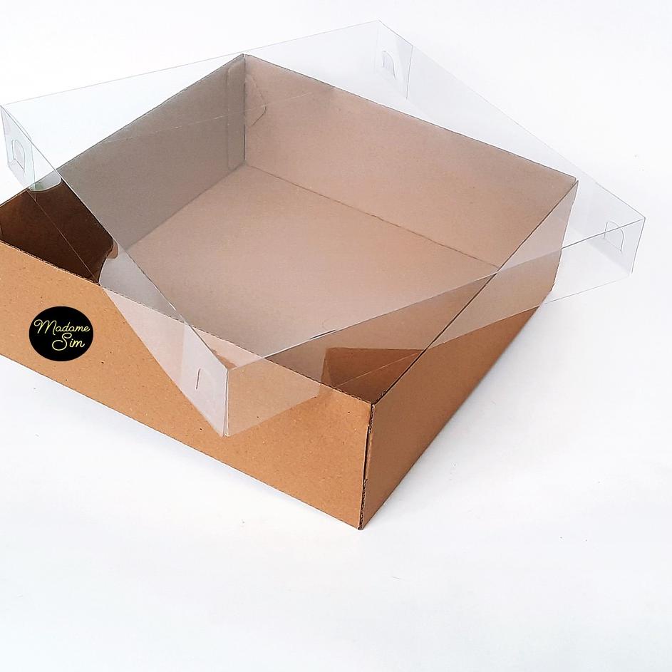 

Special BOX MIKA - DUS KUE - KOTAK - KARDUS 25 x 25 x 7 CM ISI 10 PCS !!