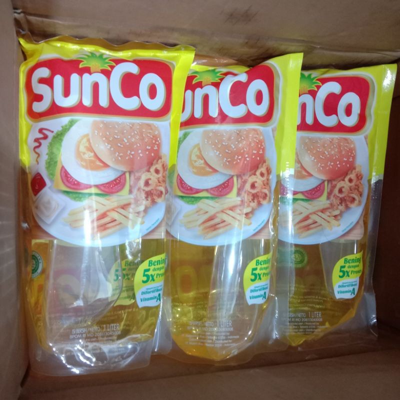 

SUNCO Minyak Goreng Berkualitas KEMASAN 1L