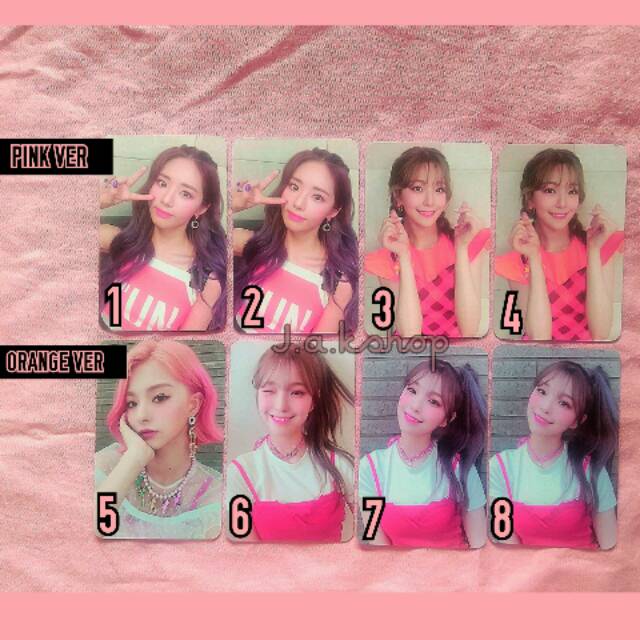 OFFICIAL PHOTOCARD KPOP FROMIS 9 FUN FACTORY ALBUM FROMIS_9 FROMIS9 IDOL SCHOOL