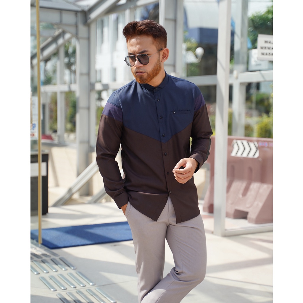 fadkhera baju koko lengan panjang XXL