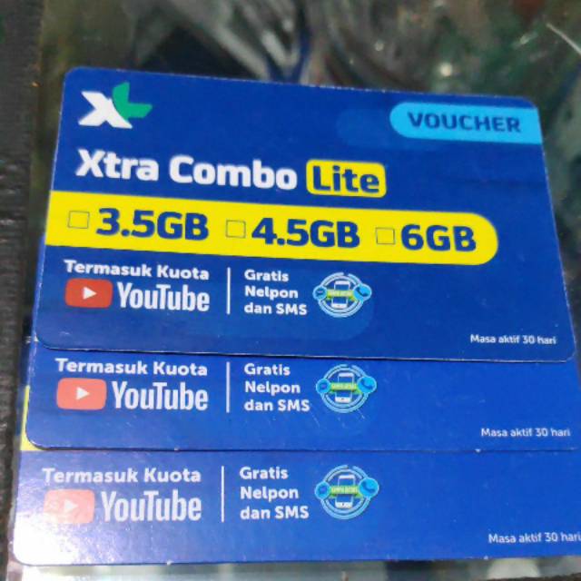 voucher xl combo lite 6 gb