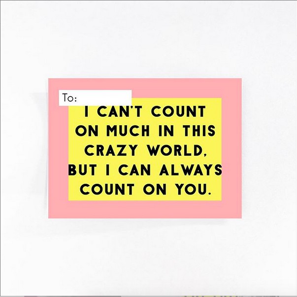 

WHATPIXIESEES - Mini Card - I Can't Count