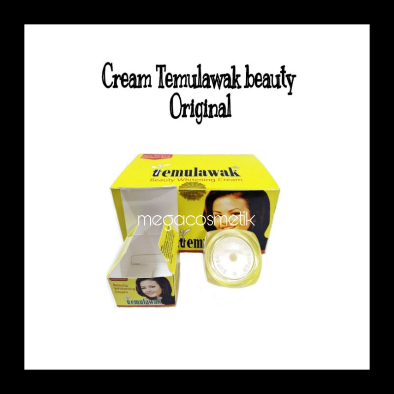 [ ECER ] Cream temulawak beauty Pot Kaca / CREAM TM BEAUTY POT KACA / CREAM SIANG&amp;MALAM