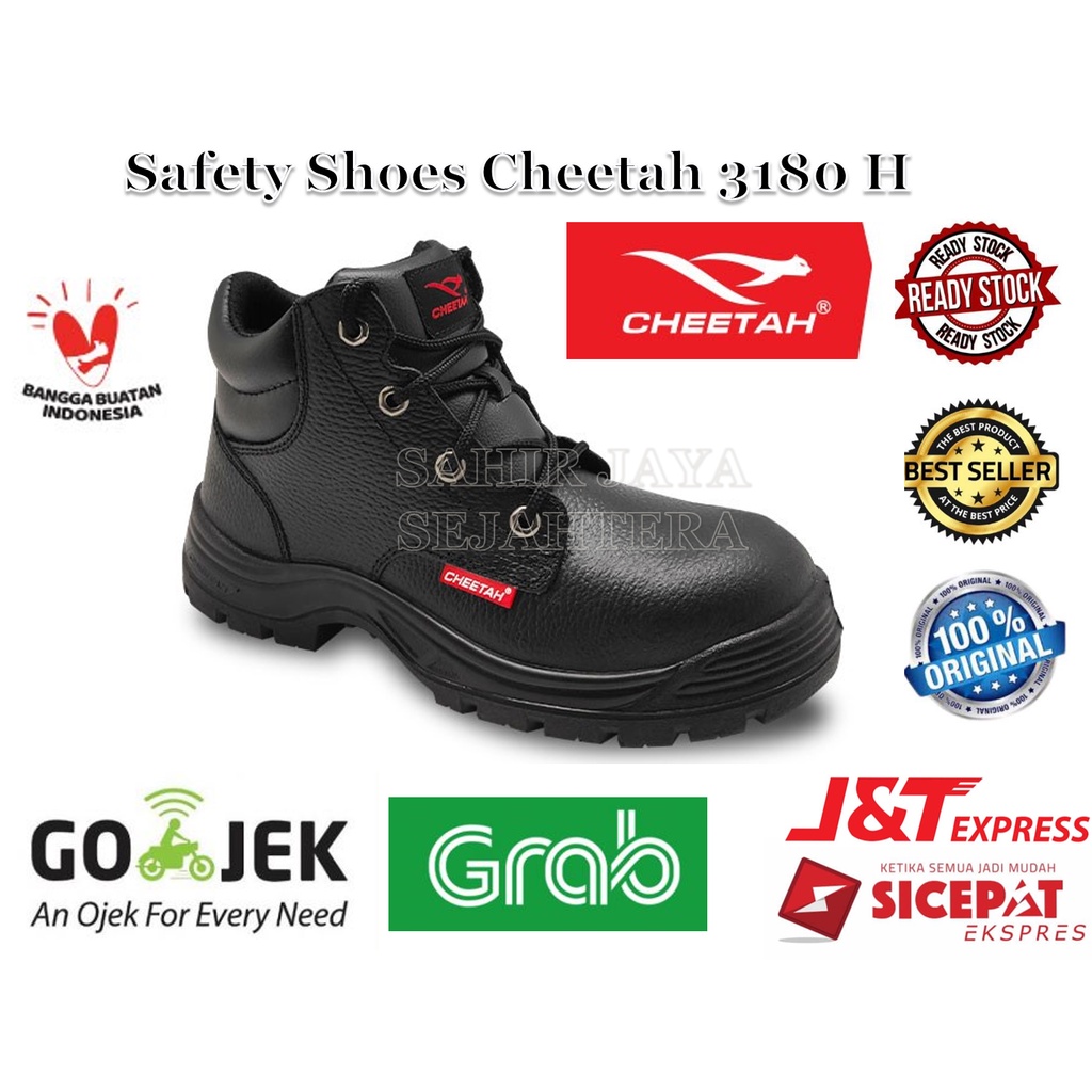 Sepatu safety cheetah 3180 H Safety Shoes cheetah 3180 H