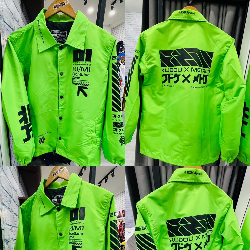 Coach Jaket NEON Kudou X Metro Premium