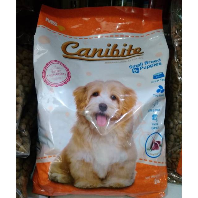 MAKANAN ANJING MURAH CANIBITE PUPPY 1kg / PUPPY FOOD /