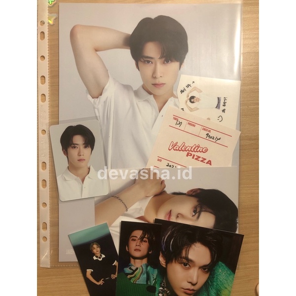 Jaehyun sg22 nct 127 bene smstore set photocard