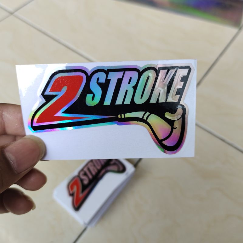stiker cuting 2 stroke