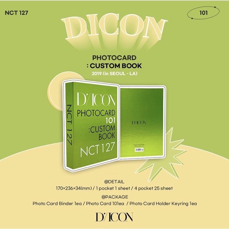 [DP] NCT DICON 101 CUSTOM PHOTOCARD