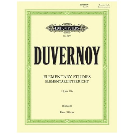 

Buku Piano Duvernoy op 176