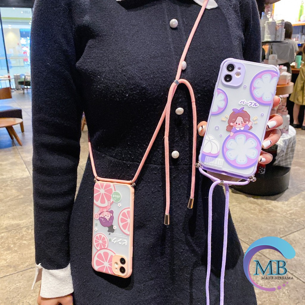 SS169 CASE Slingcase Tali Lanyard Samsung A10s M01s A20 A30 M10s A50 A50s A30s A31 A51 A21s MB1309