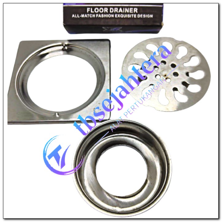 Saringan Got Kamar Mandi Stainless Saluran Pembuangan Air Kamar Mandi