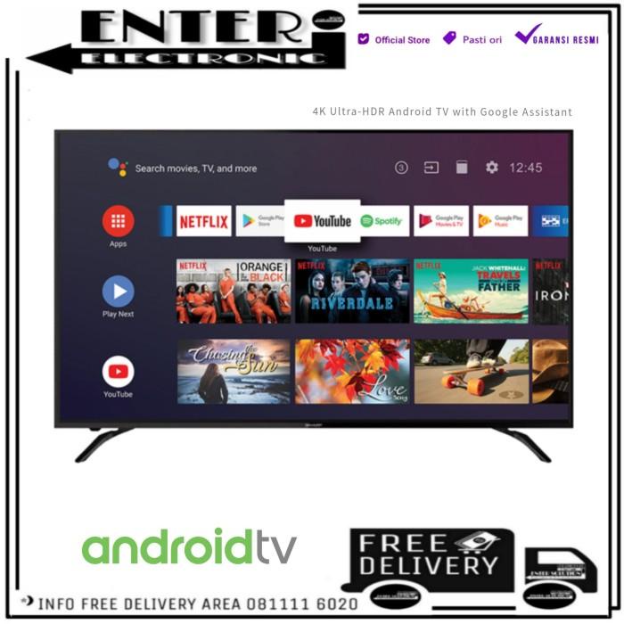 Sharp Led Tv 4Tc70Bk1X - Smart Tv 70 Inch Android Tv 4K Hdr 4T C70Bk1X