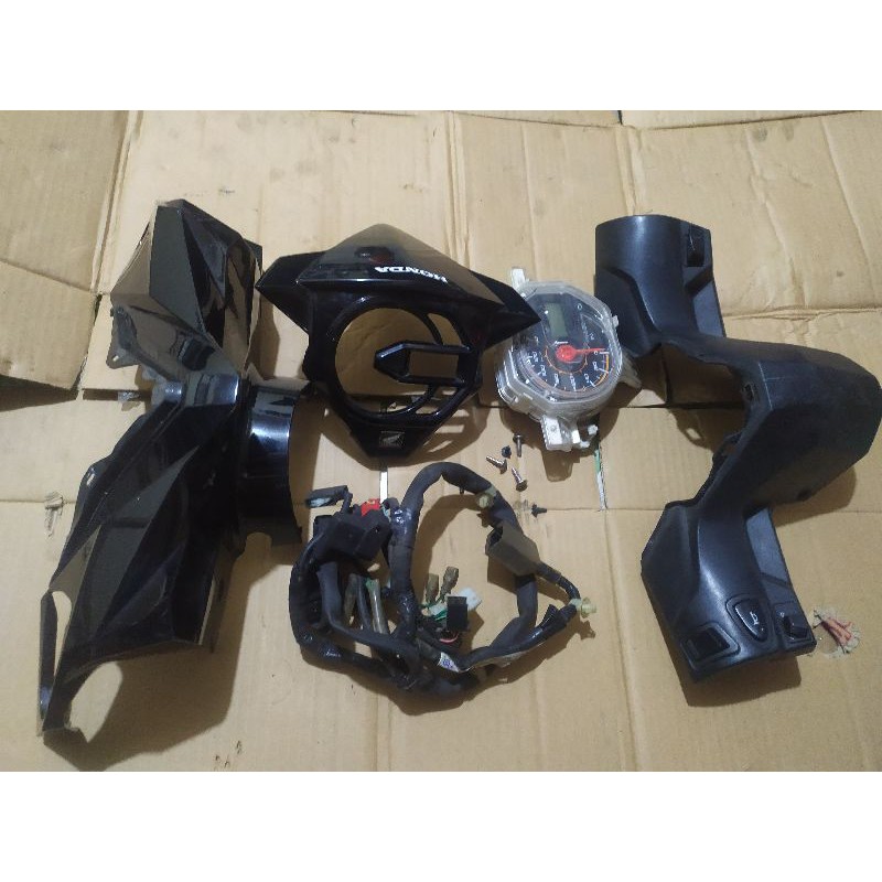 set cover batok depan belakang speedometer kabel beat esp k81 N001