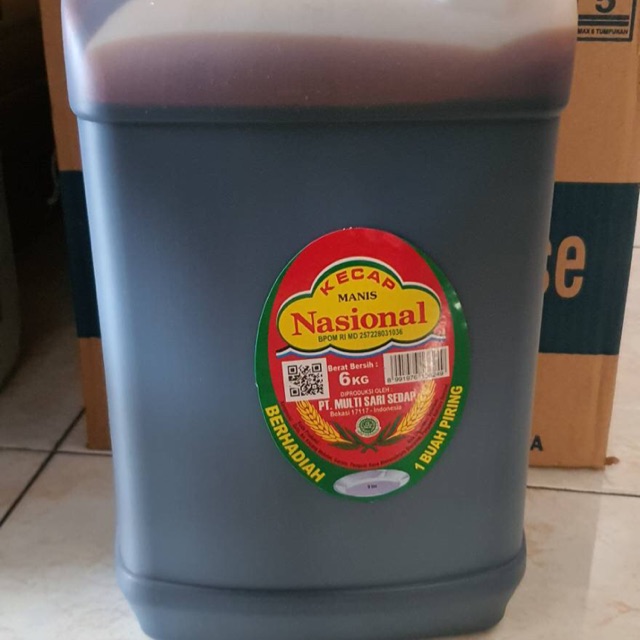 

KECAP NASIONAL JERIGEN | 6 KG
