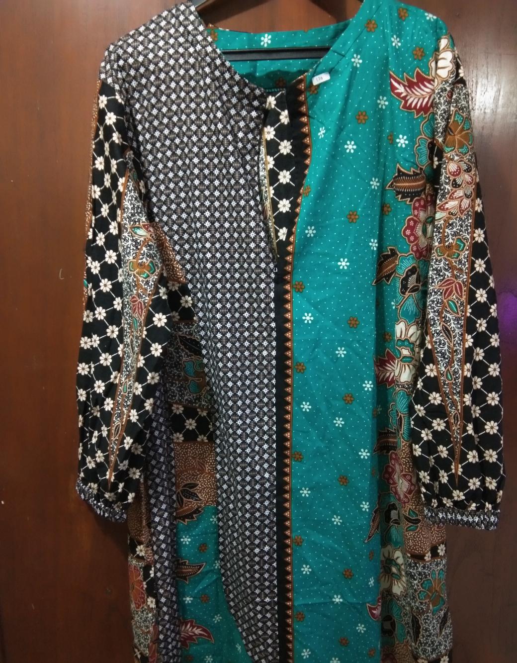 Gamis Batik Manggar, Padi, Sekar, Cantik, Kubis, Kipas, Daun