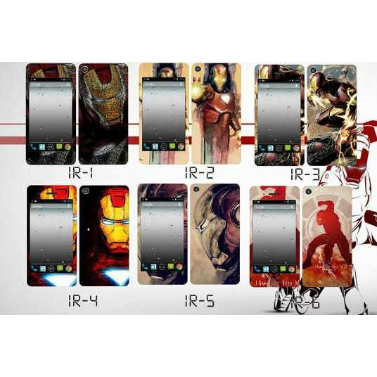 Garskin hp all samsung xiaomi zenfone iphone xperia dll. Ironman type