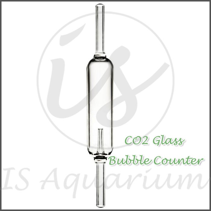 Glass Bubble Counter CO2 - Aquascape Buble Counter CO2