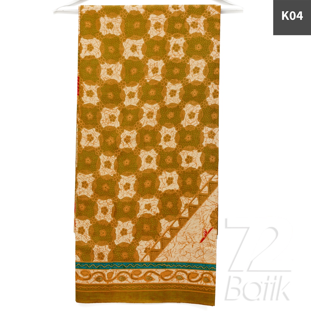 KAIN BATIK PREMIUM Bahan Katun Motif Kembang Kawung Warna Coklat Kuning  727941 Cap 72 Jarik Jarit Samping Kebat Panjang Batik Katun Modern Premium Bahan Seragam Batik Pernikahan Kantor Keluarga Murah Kamen Jadi Batik Bali Lembaran