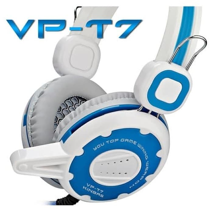GARANSI TERBAIK  Kinbas HiFi Gaming Headset dengan Microphone VP-T7