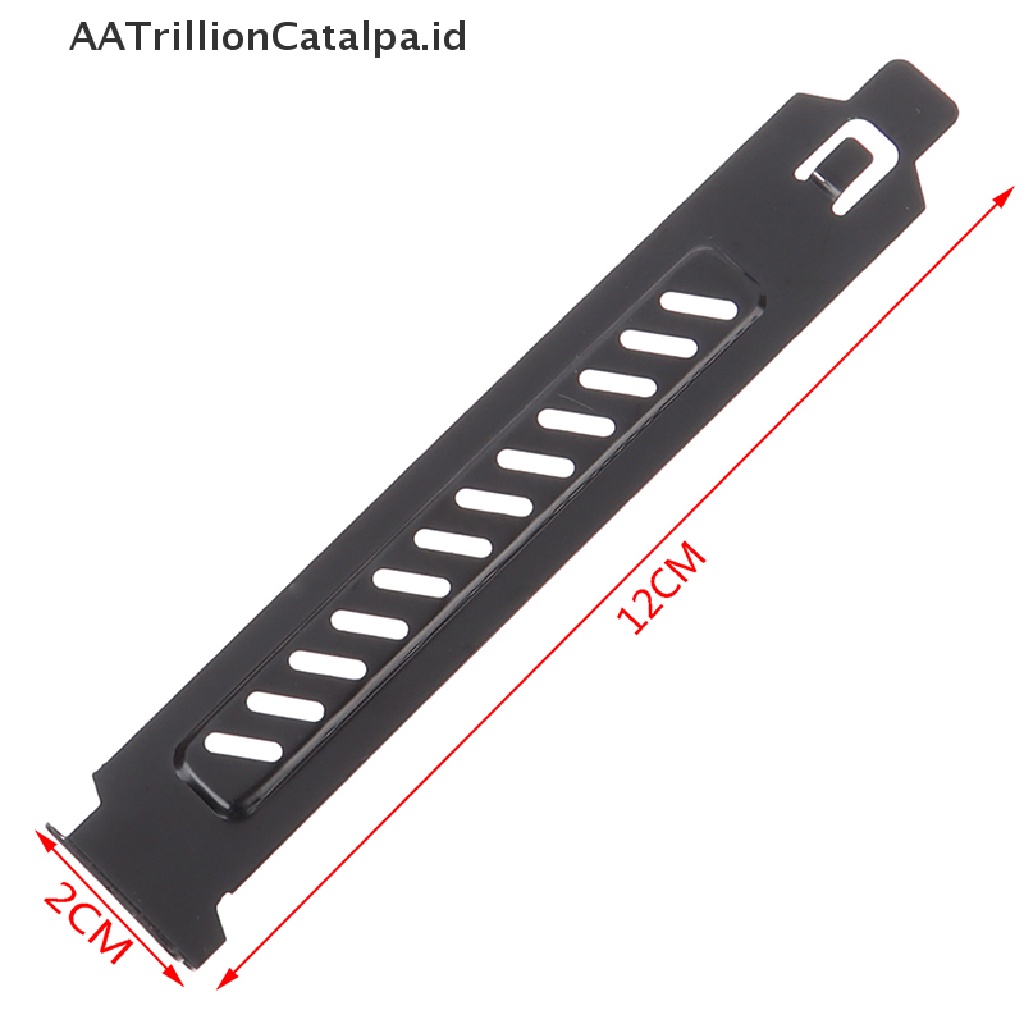 Aatrillioncatalpa 5pcs Cover Slot PCI Filter Debu Untuk Kipas Pendingin Cpu