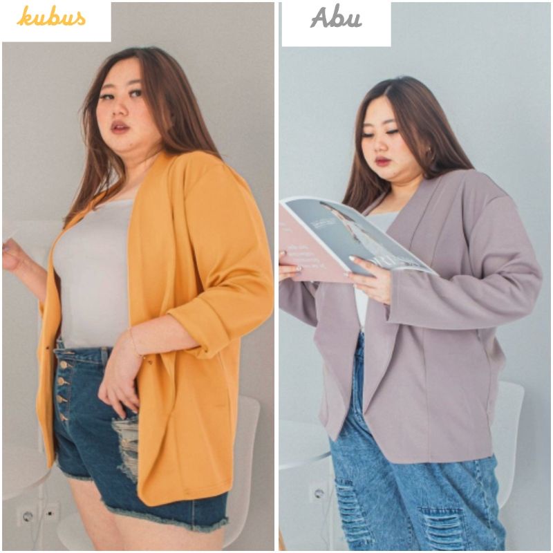 BLAZER BIGSIZE BLAZER JUMBO ATASAN WANITA