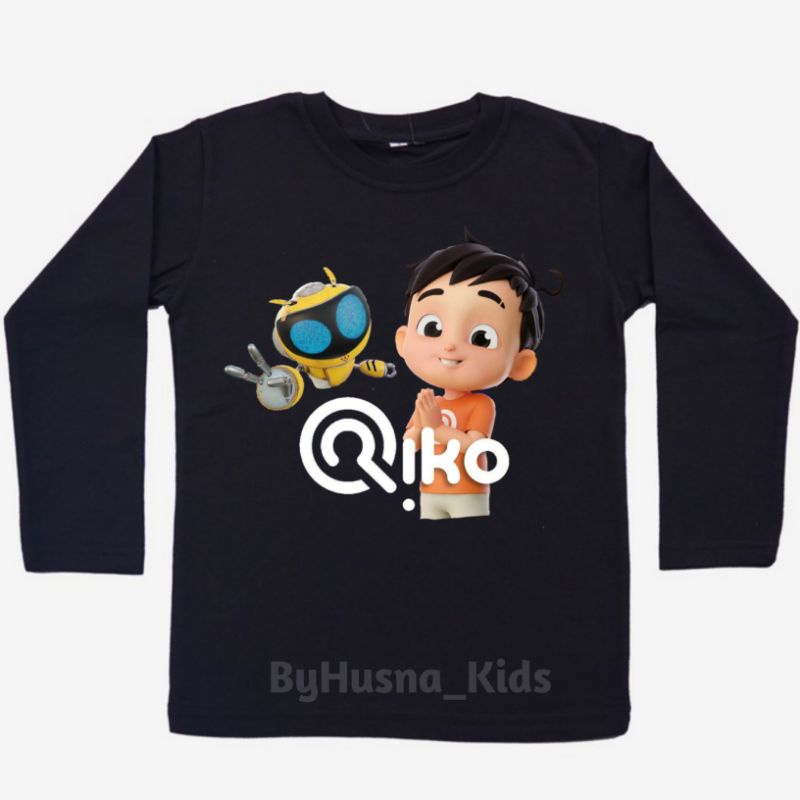 Kaos Riko The Series Anak Lengan Panjang  Baju Anak Riko The Series Baju Anak Muslim Bahan Premium