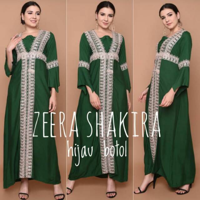 Daste arab ZEERA SHAKIRA Dress Busui Rayon Super Original