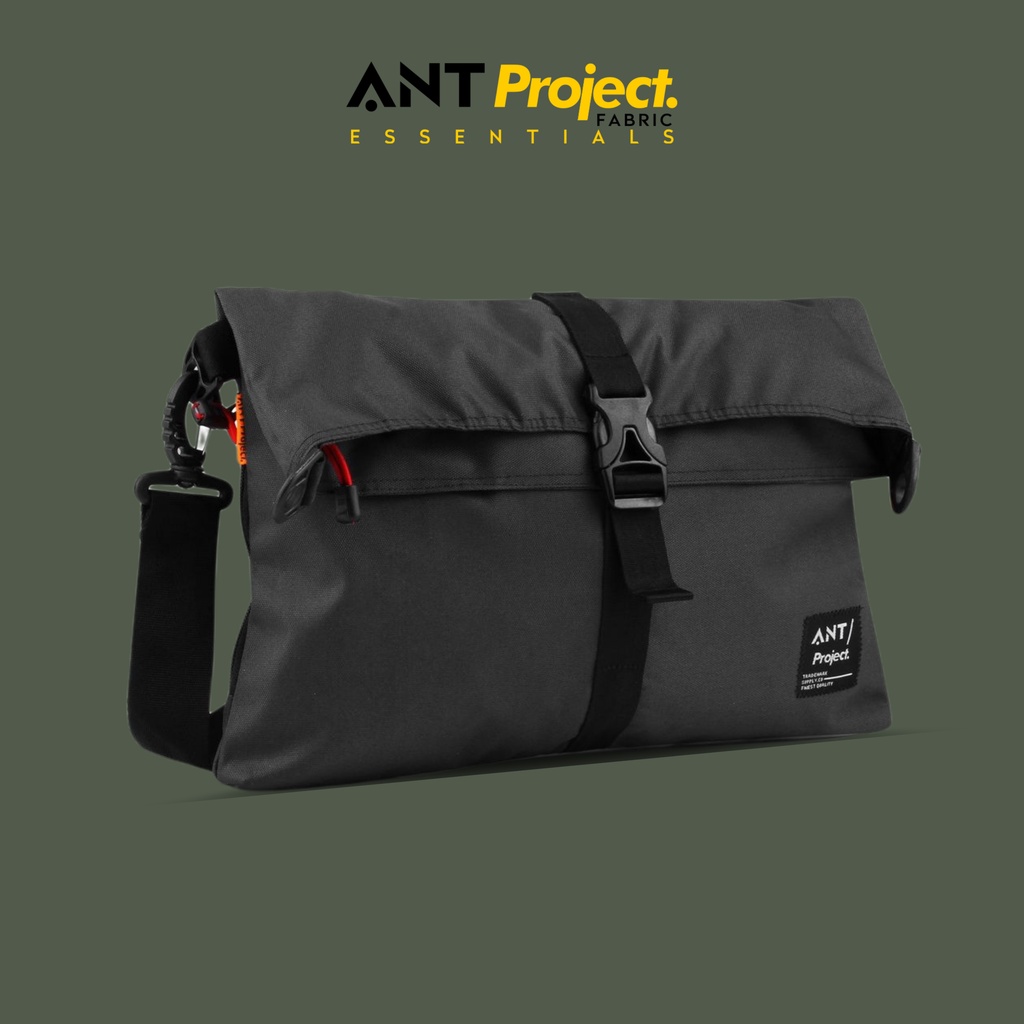 ANT PROJECT - Tas Selempang Messenger Sekolah Kuliah Kerja ANT300 Tas Slingbag Model Terbaru