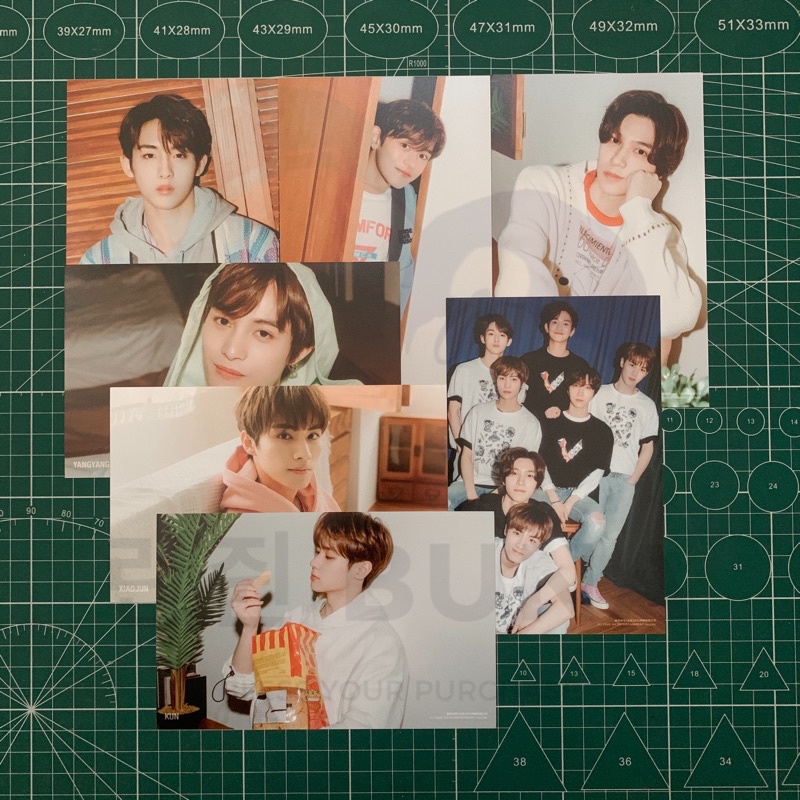 [Ready Stock] Sharing Photoset MD by Ten 4x6 Photoset Kun Xiaojun Yangyang Winwin Hendery Lucas Grup